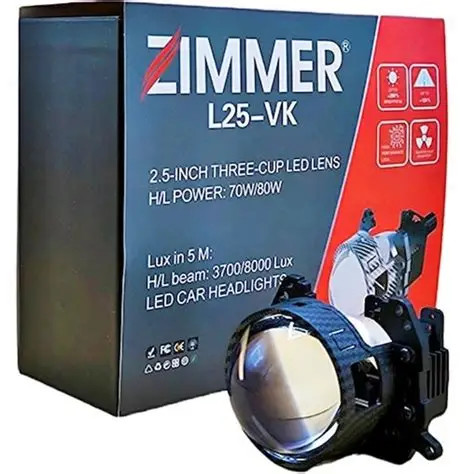 لنز 2.5 اینچ زیمر L25PRO vk توان 80 وات