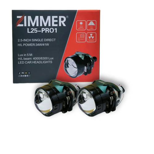 لنز 2.5 اینچ زیمر تک چشم L25PRO1