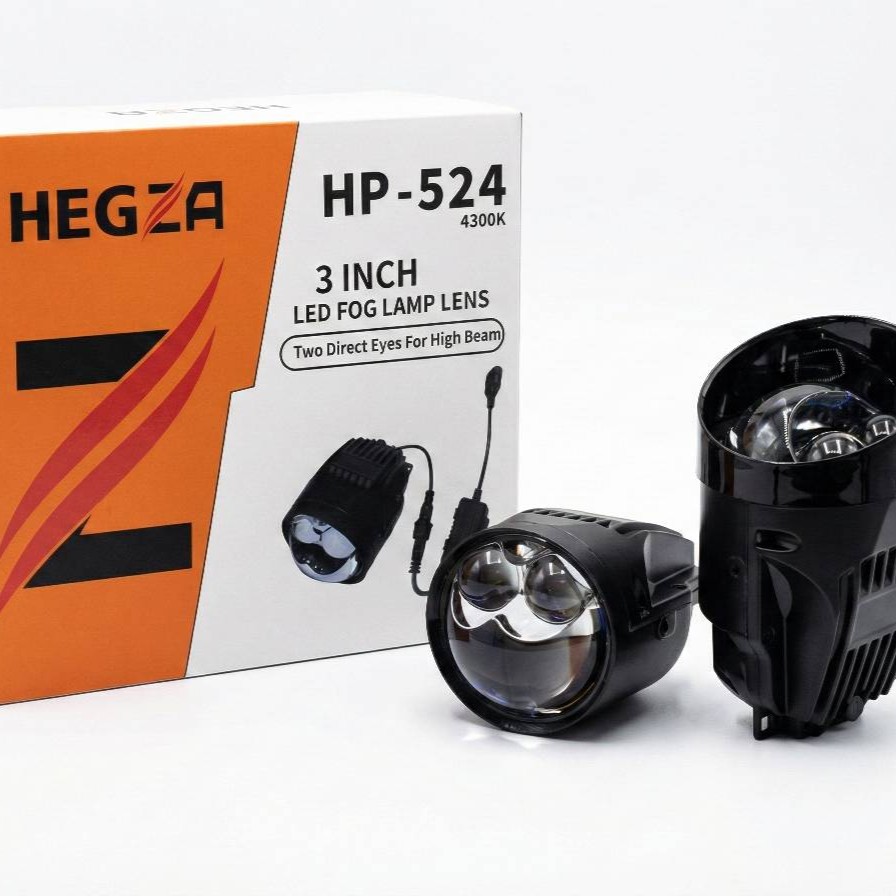 لنز 3 اینچ هگزا دو چشم پرژکتوری HP524