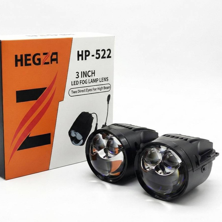 لنز 3 اینچ هگزا دو چشم پرژکتوری HP522